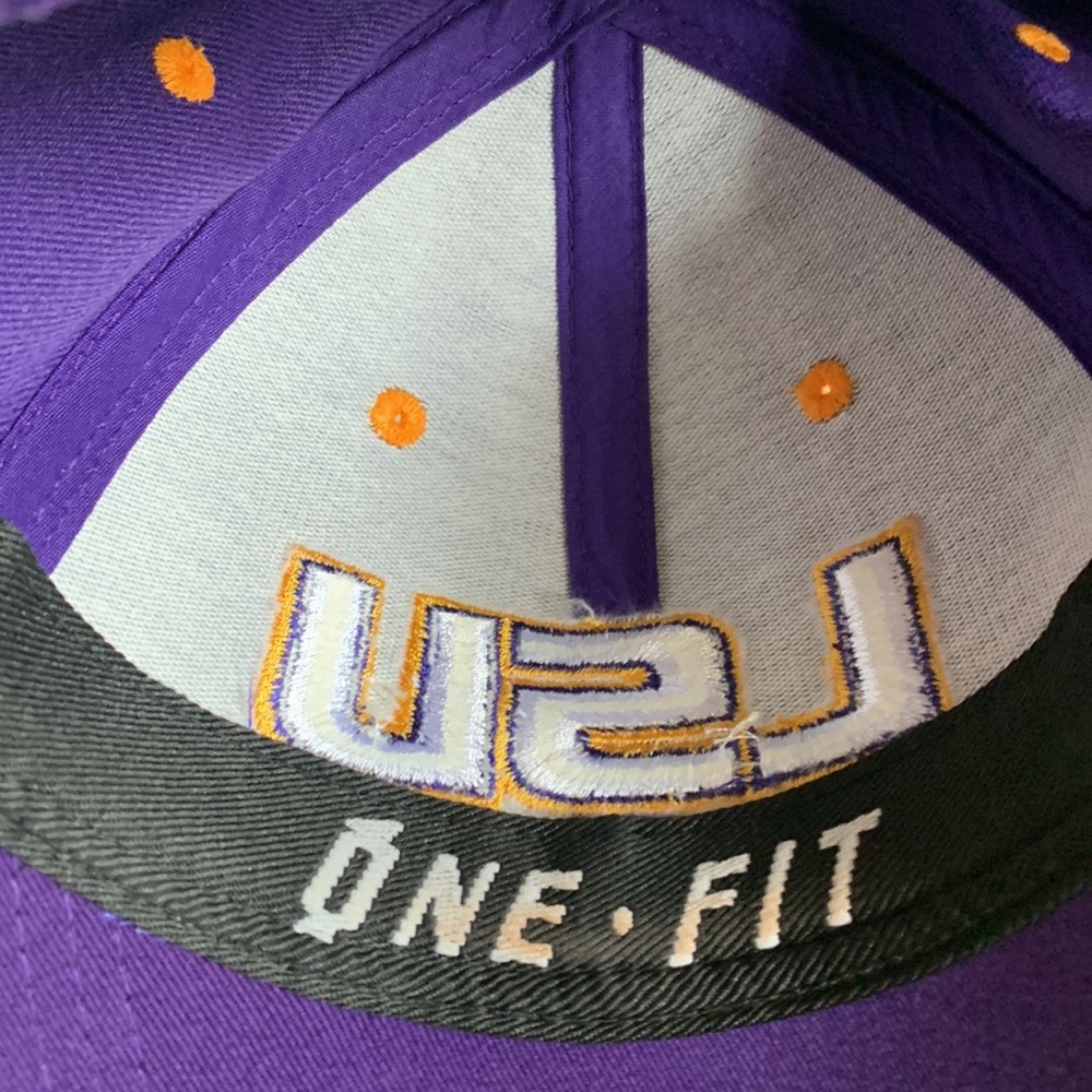 LSU baseball cap purple and gold - Picture 4 of 4